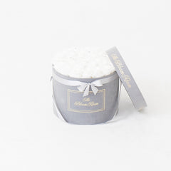 Large Suede Round Box