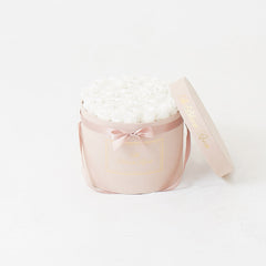 Large Suede Round Box