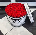 Large Personalised Round Box
